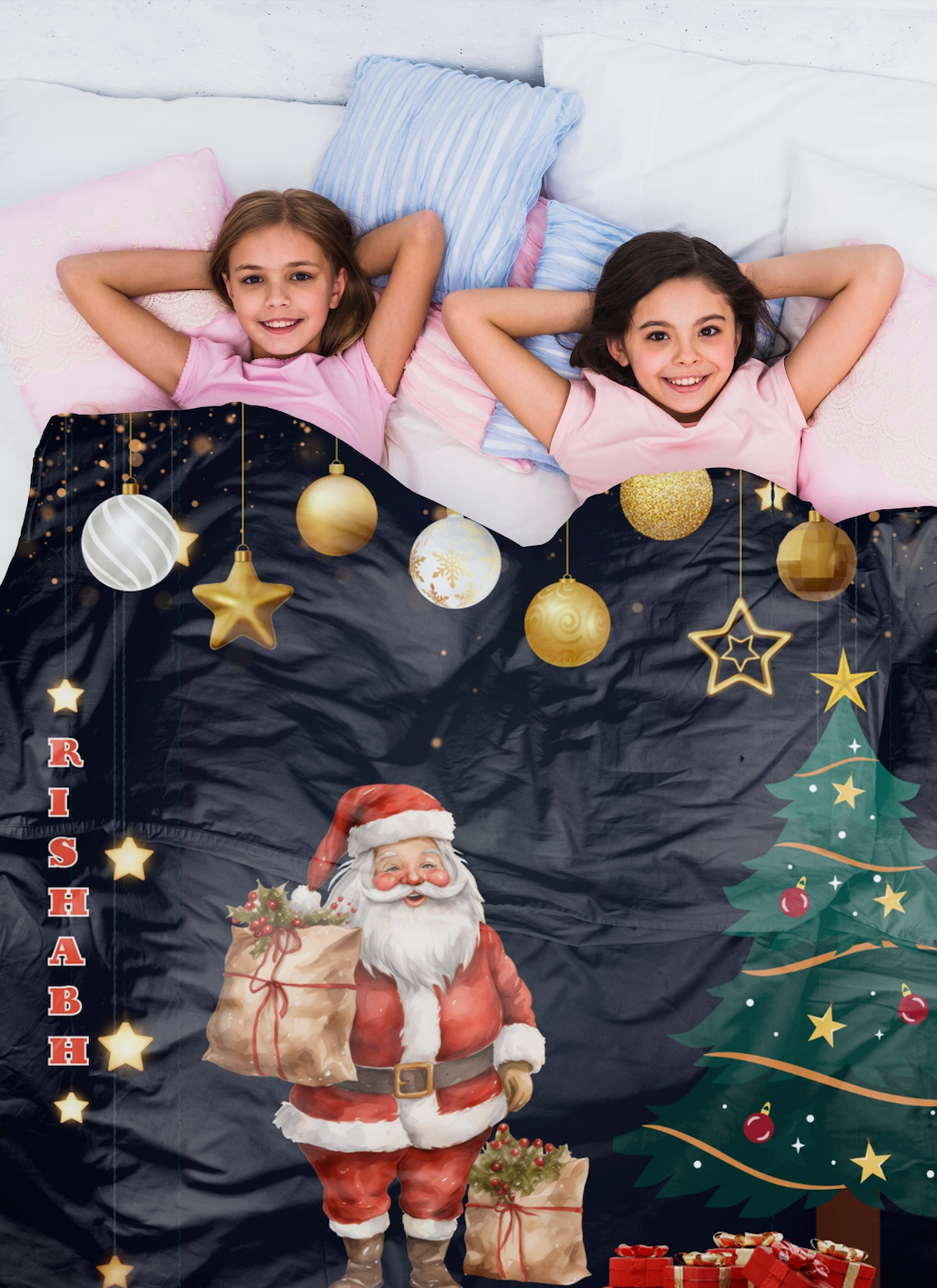 Magical Christmas Theme Blanket