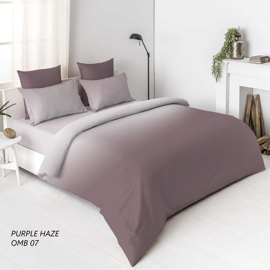 Ombre Print Purple Haze | 210 TC | King Bedsheet