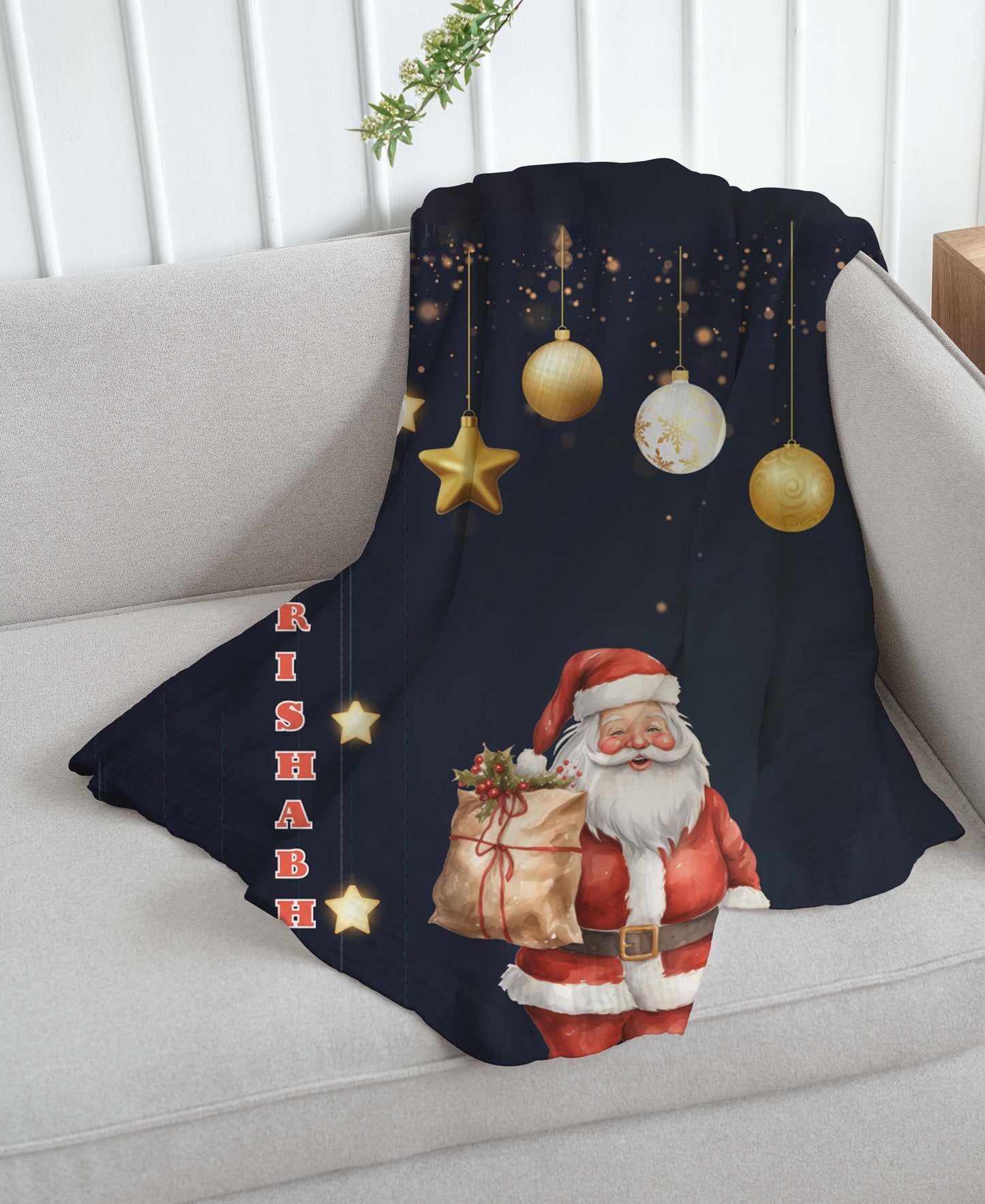 Magical Christmas Theme Blanket